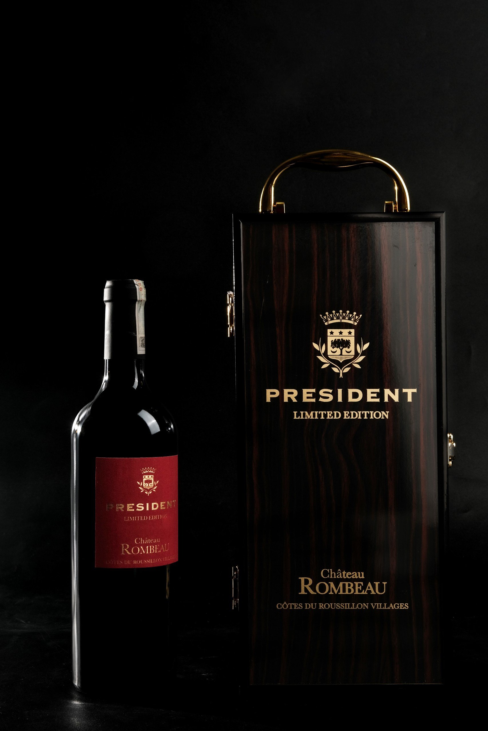 Set rượu vang president đôi